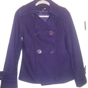 H&M Purple Short Coat
